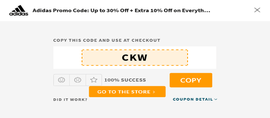 Adidas Copy Code