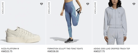 Adidas Women Apparel & Shoes