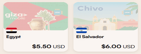 Local eSIMs Airalo