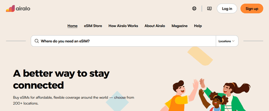 Airalo Website