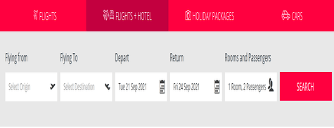 Book Air Arabia Flight+Hotel