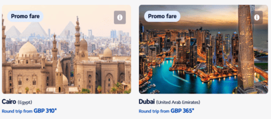 Air France discount applied
