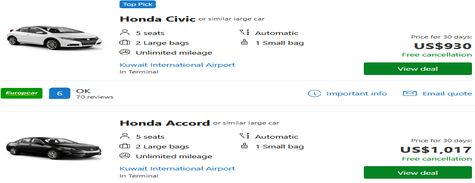 Car Rental Air Serbia