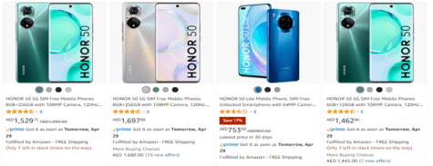 Experience the futuristic features and advanced technology by grabbing some high-end Mobile Phones from Amazon.