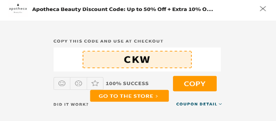 Copy Apotheca Beauty Code
