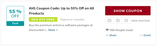 Show AVG Promo