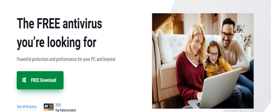 AVG Official website