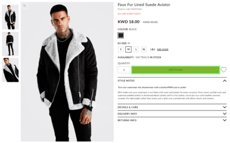 Boohoo Cart