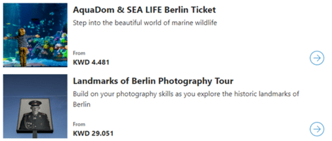 Booking.com Attractions