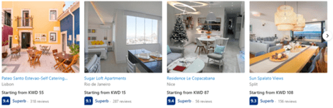 Booking.com Stays