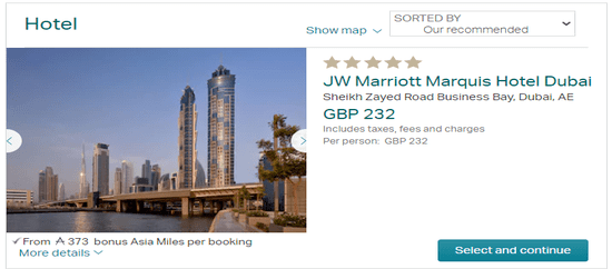 Cathay Pacific Promo Code Applied