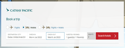 Cathay Pacific Hotels