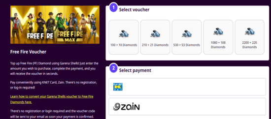 Apply Codashop Promo