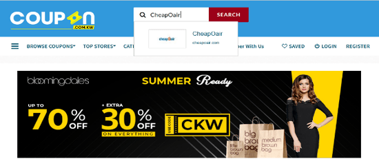 Search CheapOair