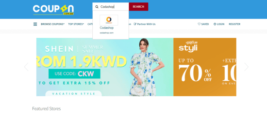 Search Codashop