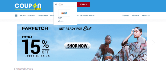 Search G2A