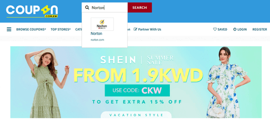 Search Norton