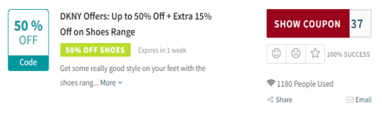 DKNY Promo Code