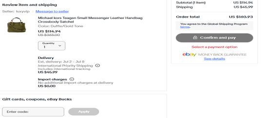 Apply eBay Promo