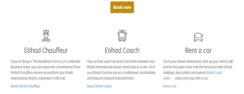 Etihad Airways Transport Services