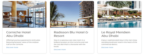 Etihad Offer for Abu Dhabi Travellers