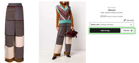 Farfetch Cart