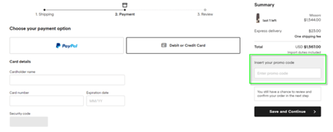 Farfetch Promo Code