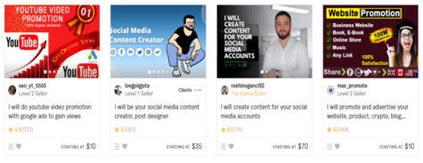 Digital Marketing with Fiverr
