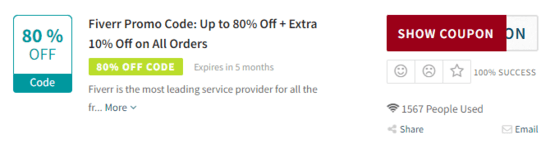 Fiverr Promo Code