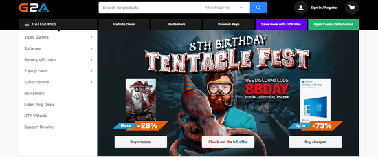 G2A Official Website