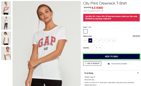 GAP Cart