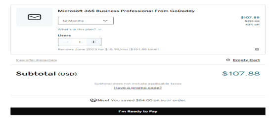 Apply GoDaddy Promo 
