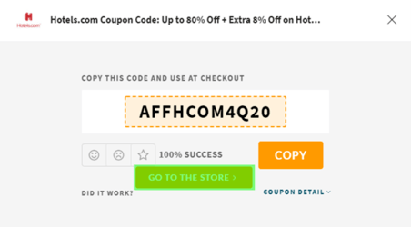 Hotels.com Coupon