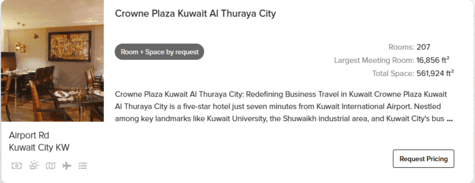 Meetings & Events InterContinental Hotels