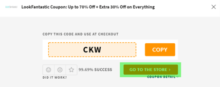 Lookfantastic Coupon
