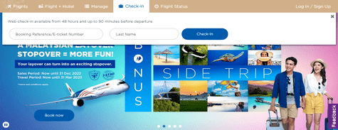 Malaysia Airlines Check-in
