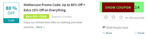 Mothercare Code