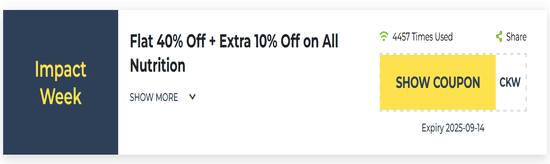 MyProtein Code