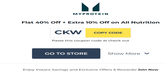 MyProtein Coupon