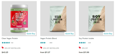 MyProtein Vegan
