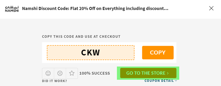 Namshi Coupon