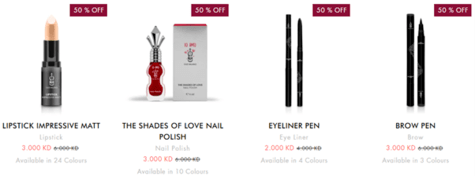 Oud Milano Makeup