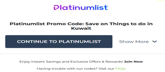 Platinumlist Copy Promo