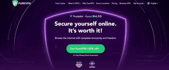 PureVPN Official Website