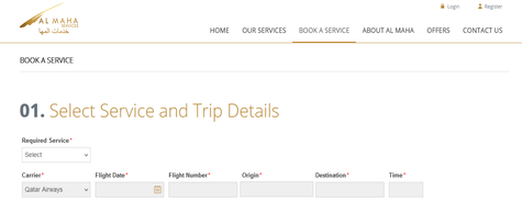 Qatar Airways Al Maha Services