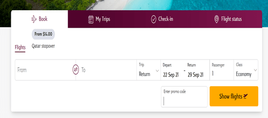 Apply Qatar Airways Code