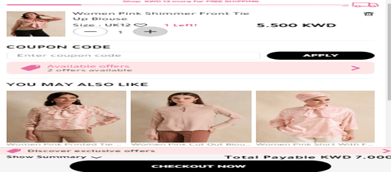 Apply REDTAG Discount