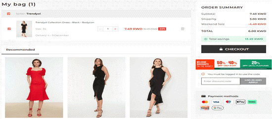 Apply Trendyol Promo Code